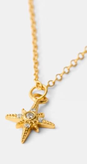 Starts Earrings and Necklace Set