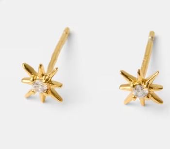 Starts Earrings and Necklace Set