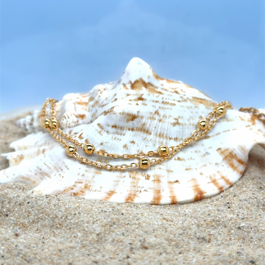 Balls On Chain Necklace