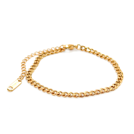 Round Cuban Curb Bracelet