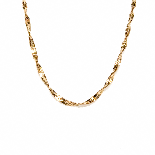 Twisted Snake Necklace