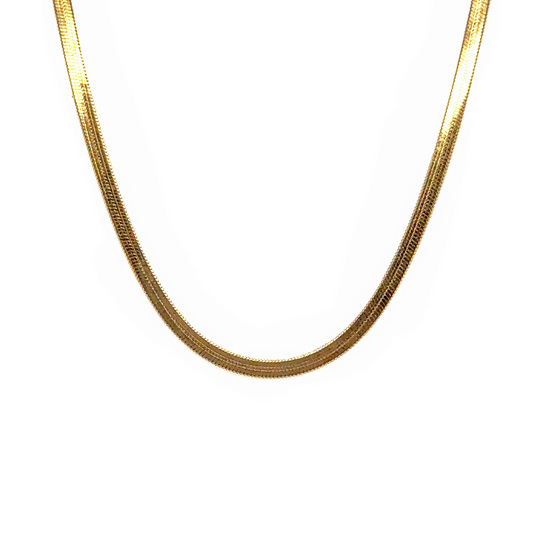 Flat Snake Necklace