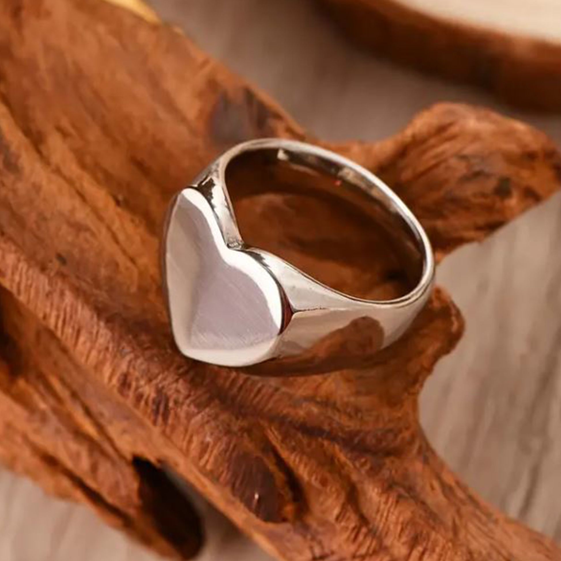 Heart Signet Ring