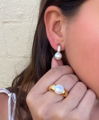 Sybella Mother of Pearl Earrings