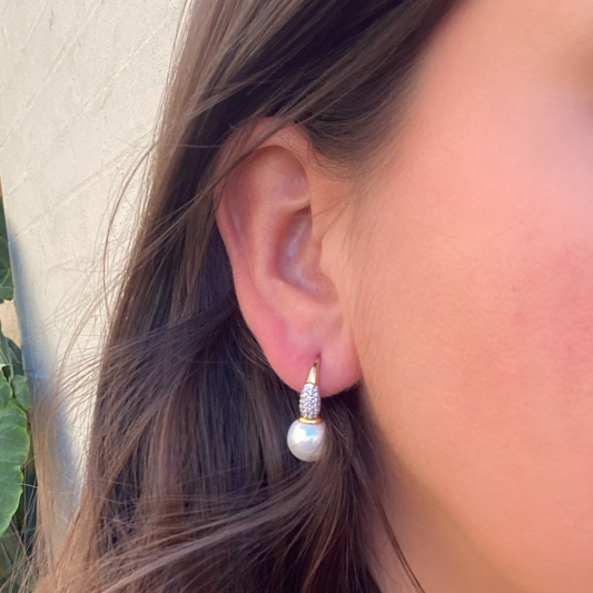 Sybella Mother of Pearl Earrings