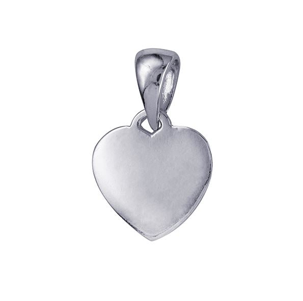 Heart-shaped Pendant For Engraving - 10mm