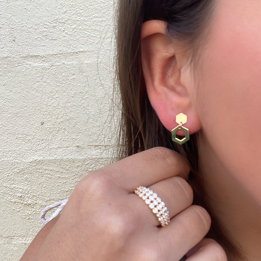 Helix Gold Earrings