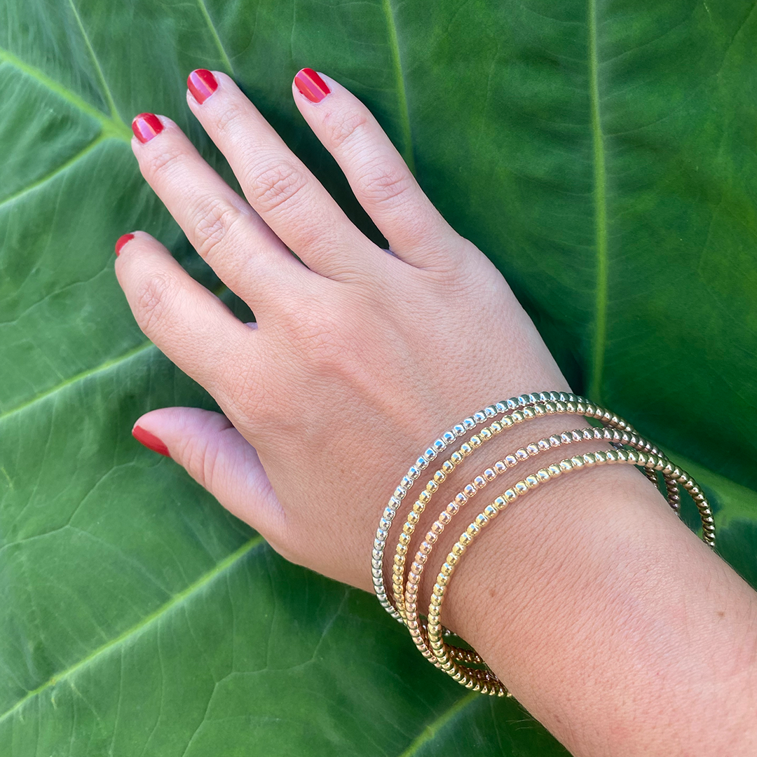 Italian Beaded Bangle