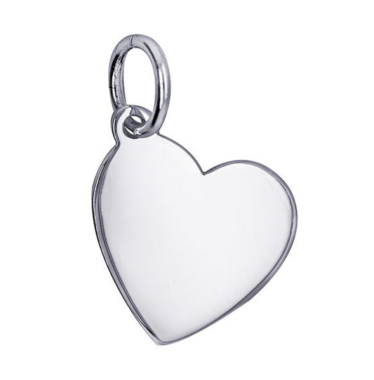 Heart-shaped Pendant For Engraving - 18mm