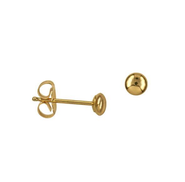 3mm Heavy Flattened Ball Studs