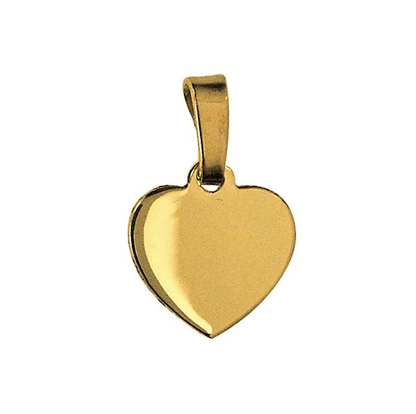 Heart-shaped Pendant For Engraving - 10mm