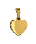 Heart-shaped Pendant For Engraving - 10mm