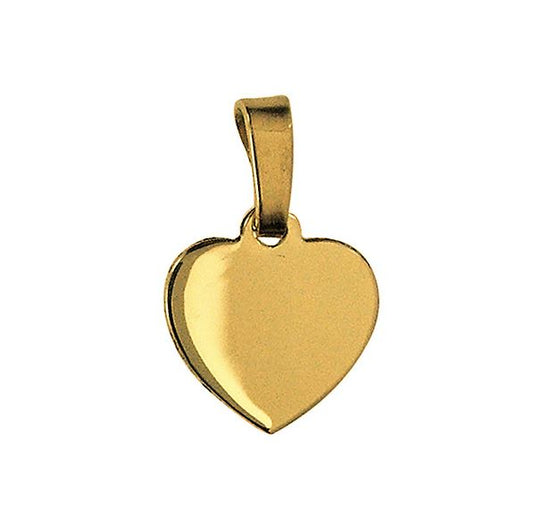 Heart-shaped Pendant For Engraving - 10mm