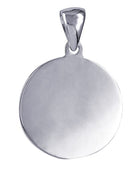 Round shaped Pendant For Engraving - 20mm