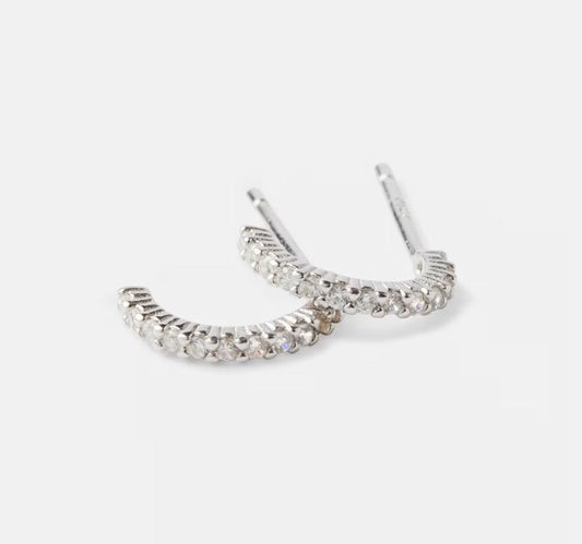 Sterling Silver Mini Hoop Earrings