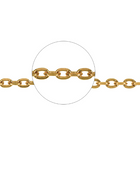 Diamond Cut Cable Chain 1.2mm Gold | Iluka Jewellery