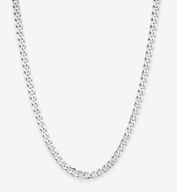 Bevelled Curb Diamond Cut Chain 2.9mm