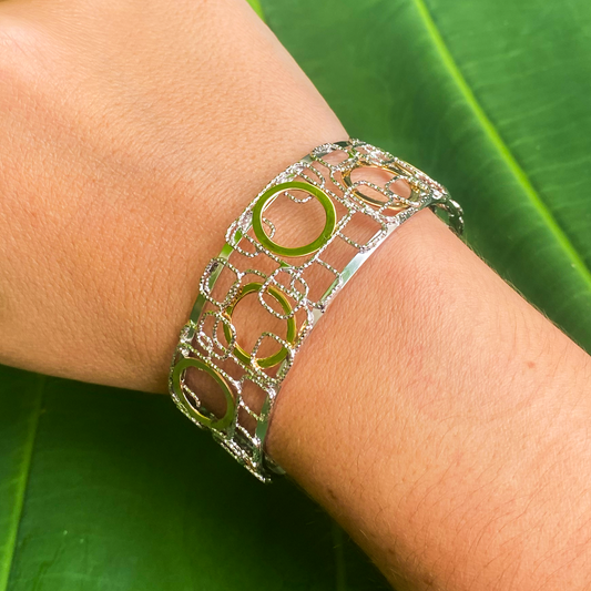 Geometric Cuff Bangle