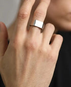 Rectangle Signet Ring