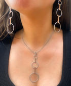 Mariona 3 Tier Circle Necklace