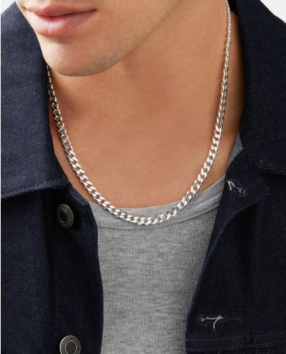 Bevelled Curb Diamond Cut Chain 2.9mm