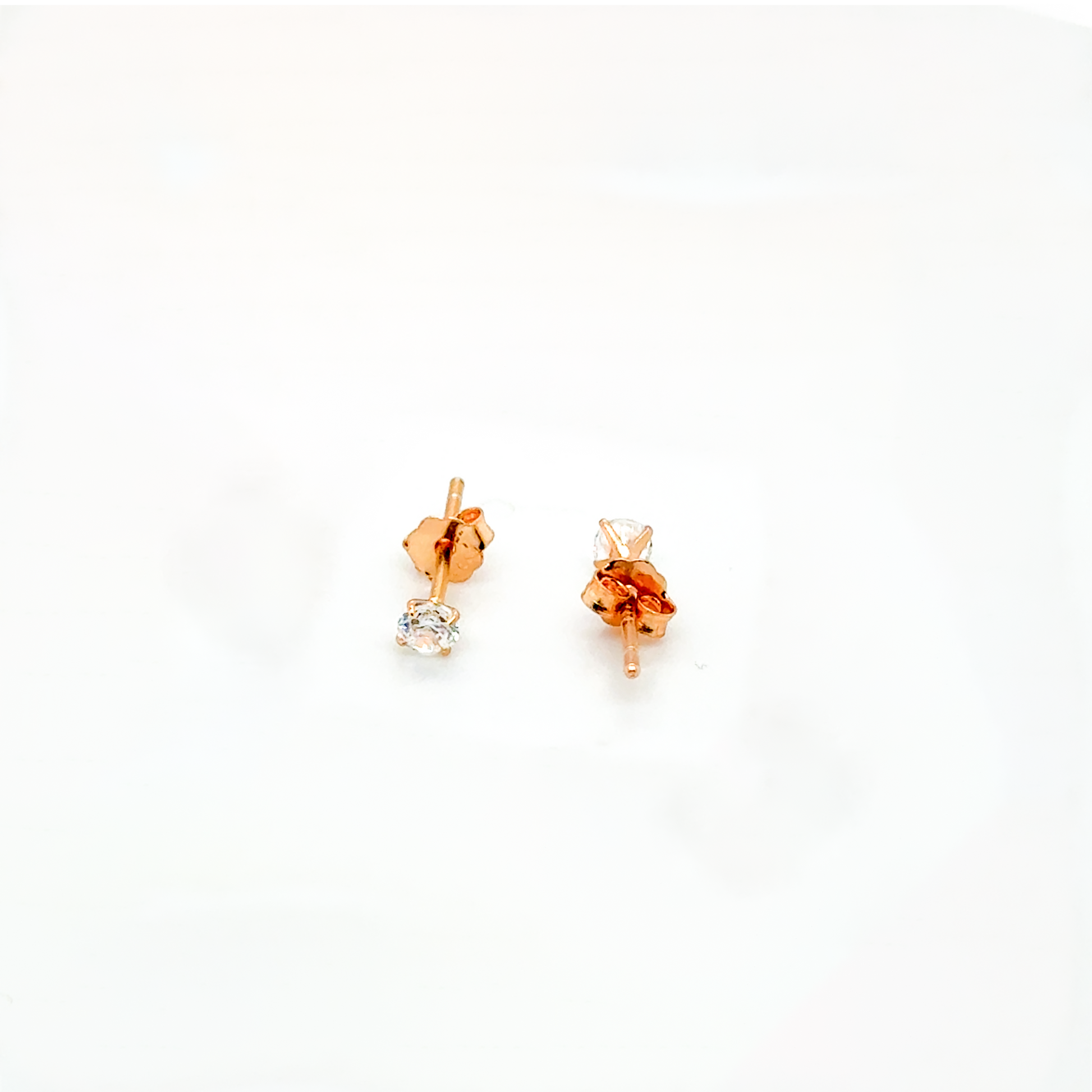 Solitaire Zirconia Studs