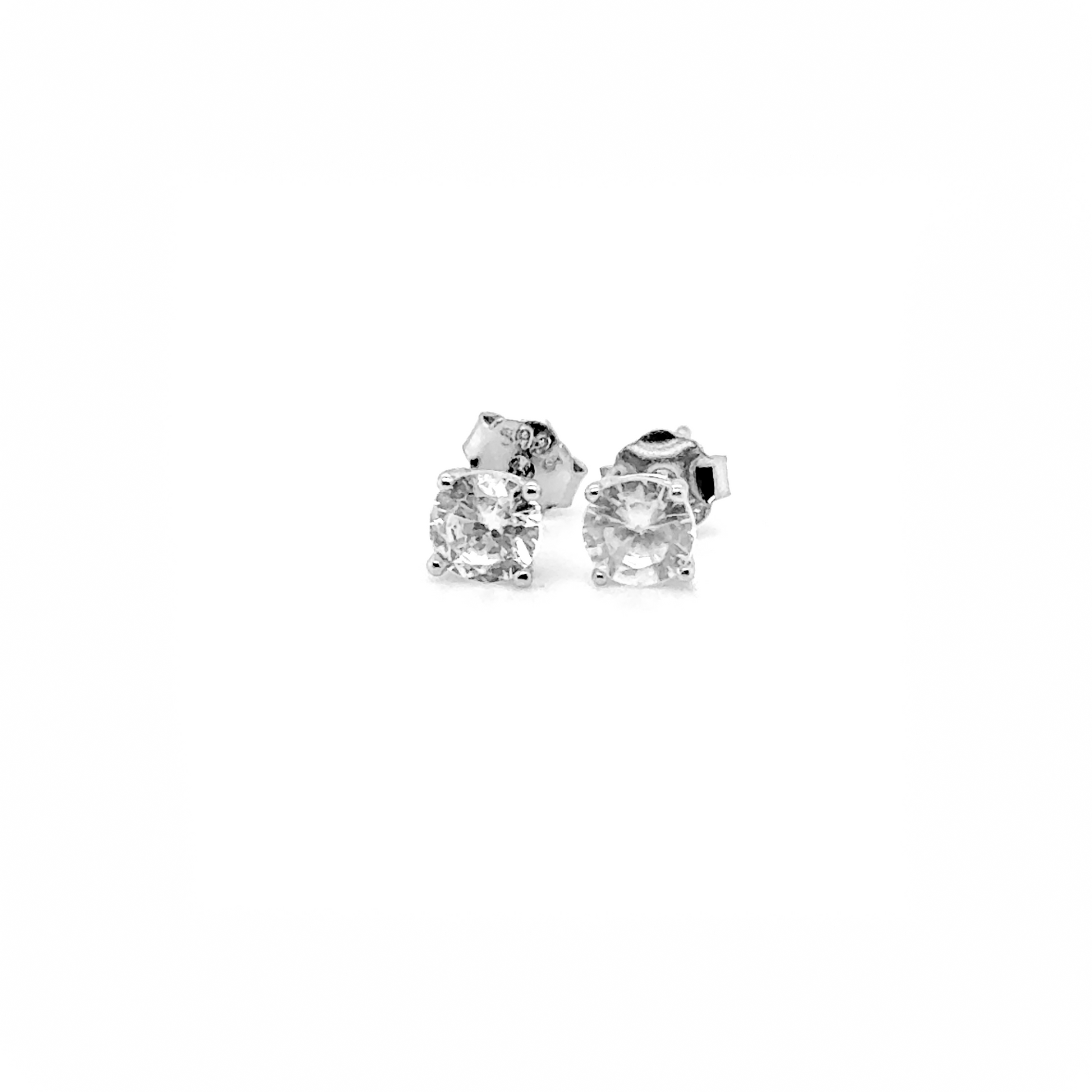 Solitaire Zirconia Studs