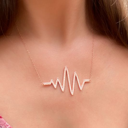 Big Heartbeat Necklace