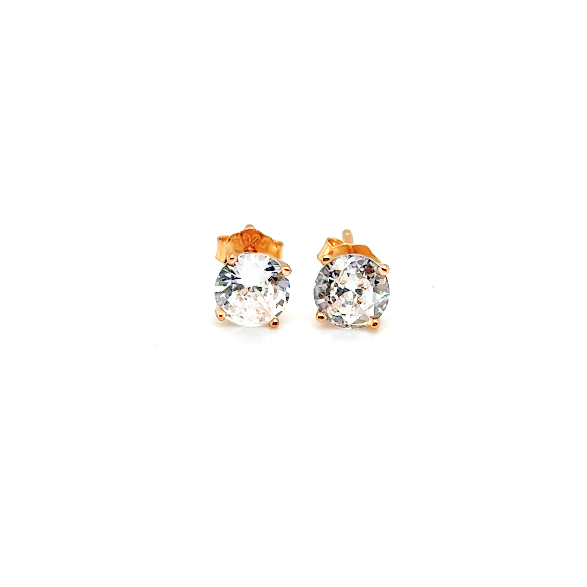 Solitaire Zirconia Studs