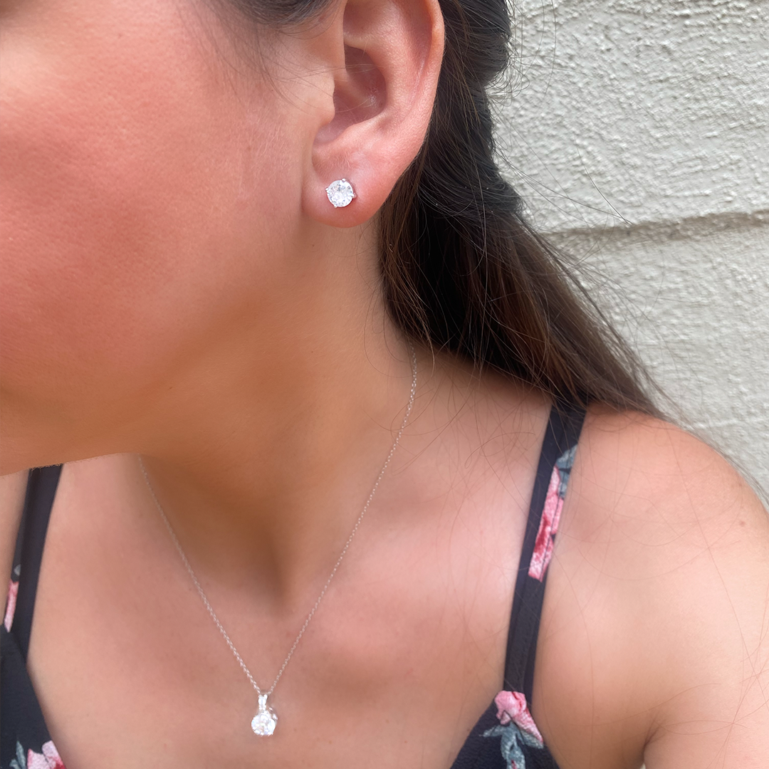 Sybella Cubic Studs