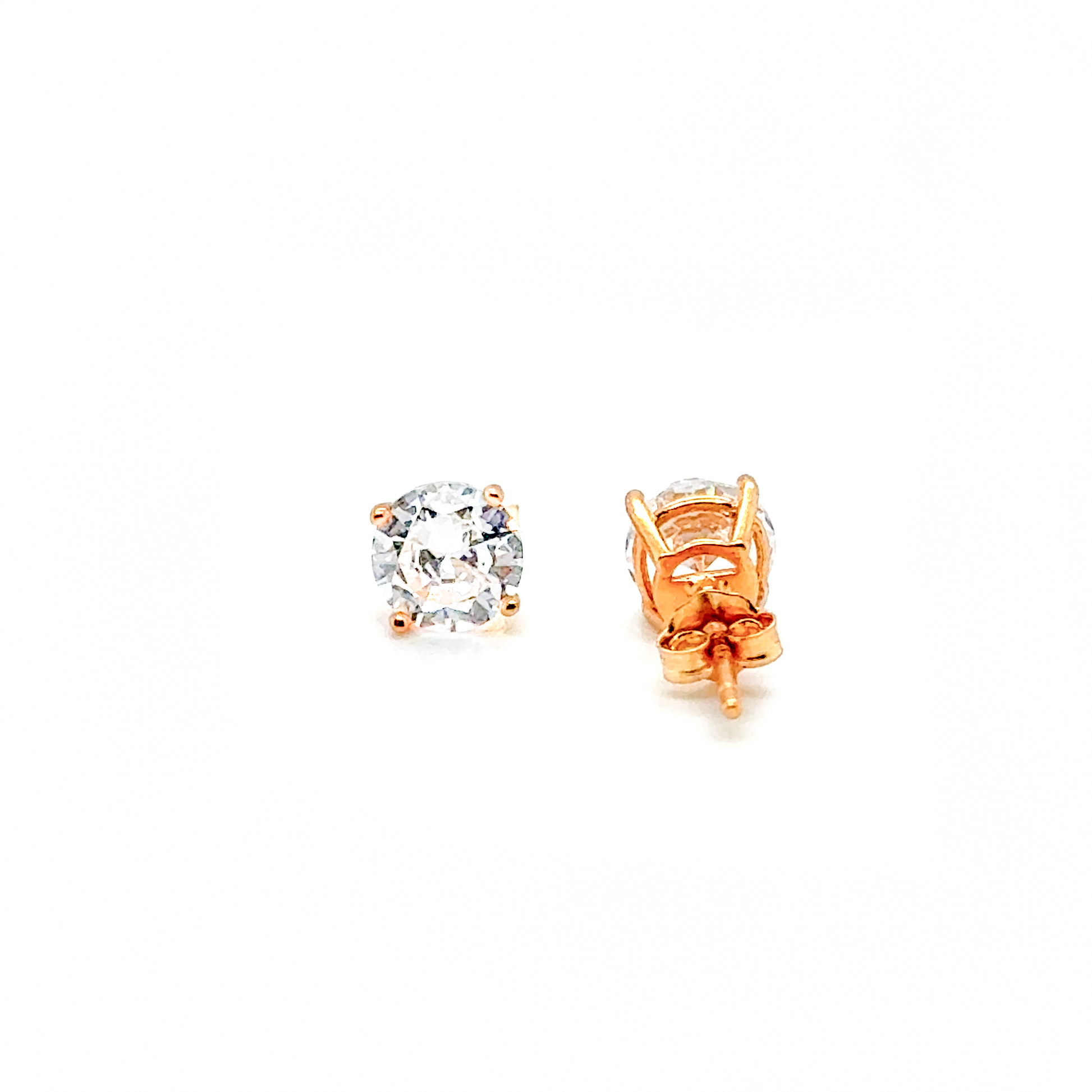 Solitaire Zirconia Studs