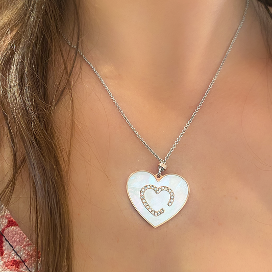 Heart Pearl Pendant