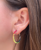 Swarovski Rainbow Hoops