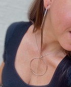 Shimmering Hoop Earrings