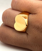 Heart Signet Ring