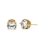 Cubic Zirconia Claw Silver Set Stud | Iluka Jewellery