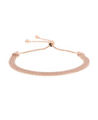 3 Row Bracelet - Rose Gold Sterling Siver | Iluka Jewellery