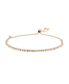 Two Tone Rose Silver Ball Bracelet | Iluka Jewellery