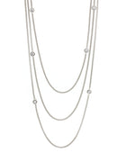 Layered Cubic Zirconia Necklace | Iluka Jewellery