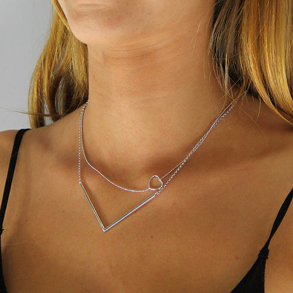 V Shape Necklace