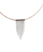 Geometric Tassel Bar Necklace