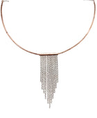 Geometric Tassel Bar Necklace