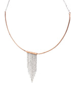 Geometric Tassel Bar Necklace