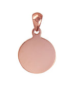 Round shaped Pendant For Engraving - 12mm