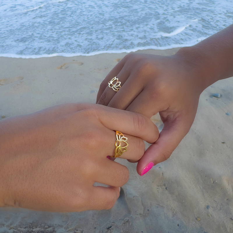 Lotus Flower Ring