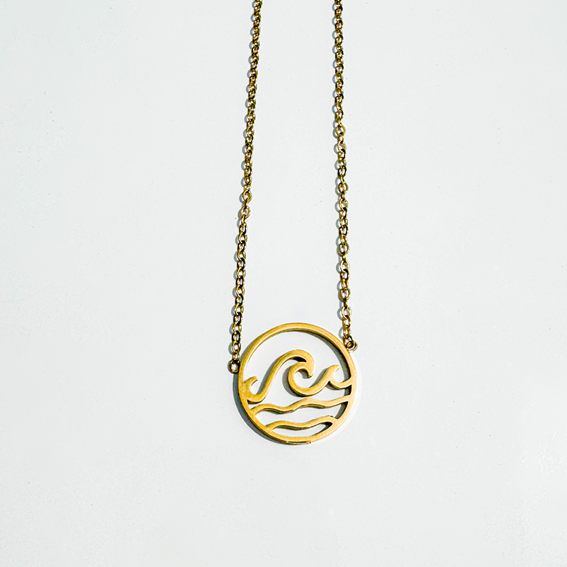 Tarifa Sea Waves Necklace