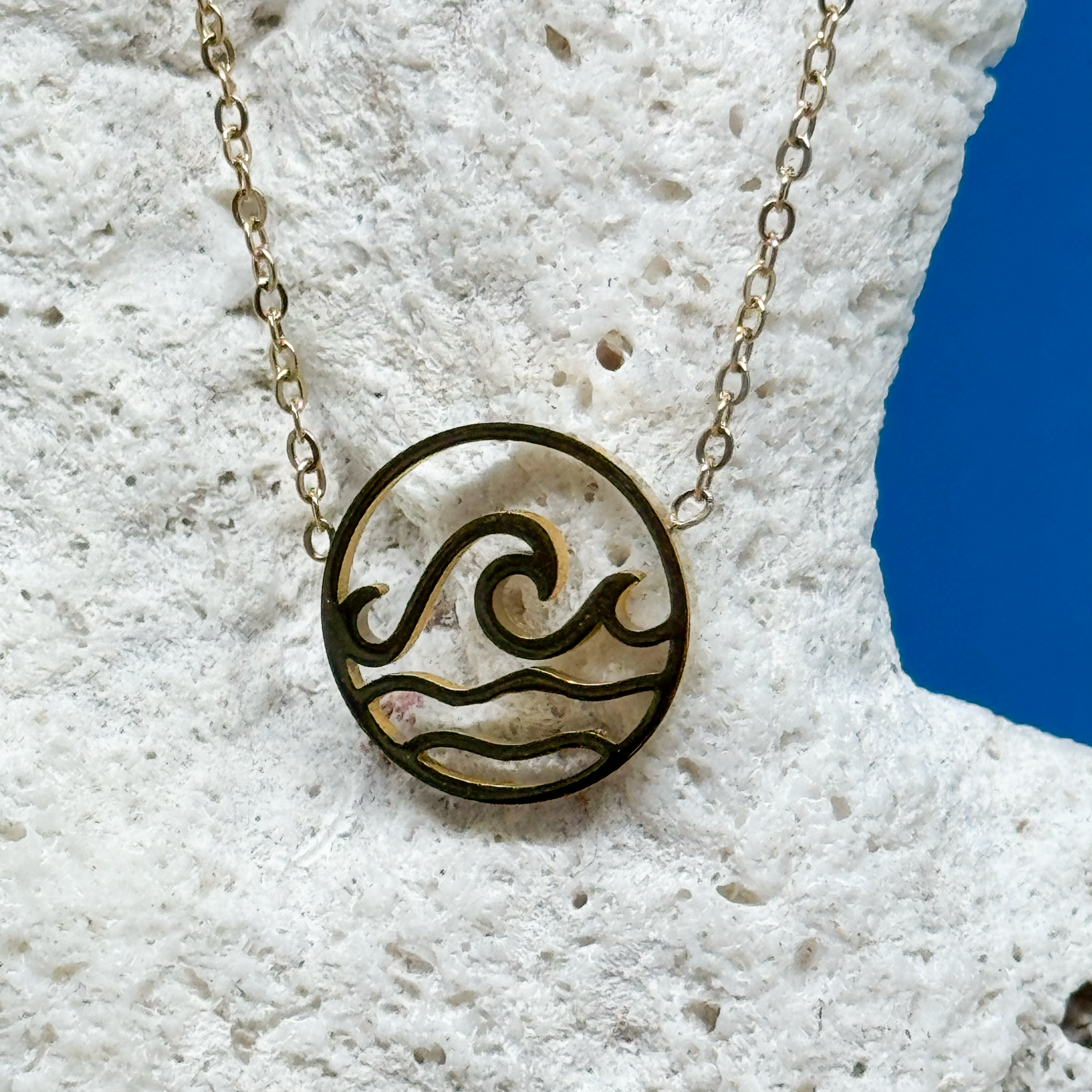 Tarifa Sea Waves Necklace