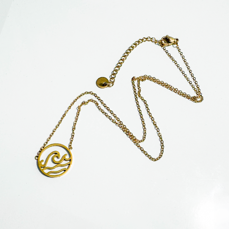 Tarifa Sea Waves Necklace