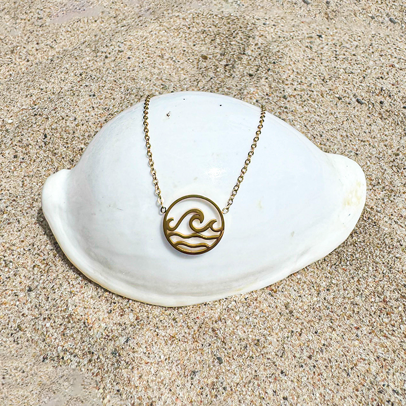 Tarifa Sea Waves Necklace