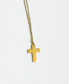 Mother of Pearl Cross Necklace